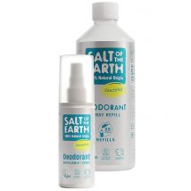 Salt of the Earth Unscented Deodorant Spray with Refill