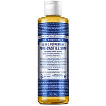 Dr. Bronner's Peppermint Castile Liquid Soap - 240ml
