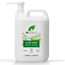 Dr Organic Aloe Vera Body Wash 5L with Dispenser Pump