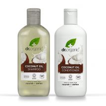 Dr Organic Virgin Coconut Oil Shampoo & Conditioner Bundle