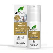 Dr Organic Pro Collagen Anti-Ageing Moisturiser with Black Pearl Co...