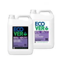 Ecover Laundry Liquid Colour & Black and Dark Laundry Liquid 5L Mix...