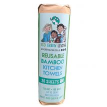 Eco Green Living Reusable Bamboo Kitchen Towels