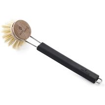 Eco Living Dish Brush with Replaceable Head - Natural Plant Bristle...