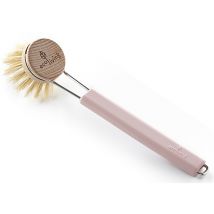 Eco Living Dish Brush with Replaceable Head - Natural Plant Bristle...