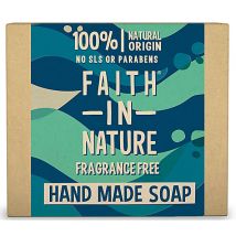 Faith in Nature Hand Made Fragrance Free Soap (Unfragranced with Wi...