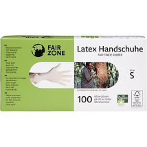 Fair Zone Latex Gloves (small, medium or large) (large)