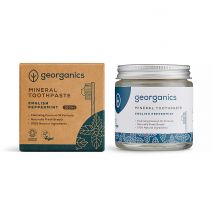 Georganics Fluoride Free Mineral Toothpaste - English Peppermint 120ml
