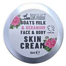 Goats of the Gorge Goats Milk Skin Cream 50ml - Geranium
