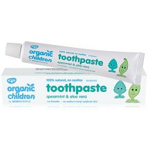Green People Organic Children's Spearmint & Aloe Vera Toothpaste - ...