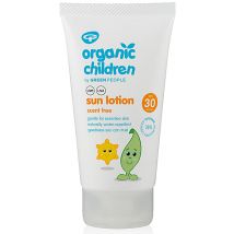 Green People No Scent Children's Sun Lotion SPF30