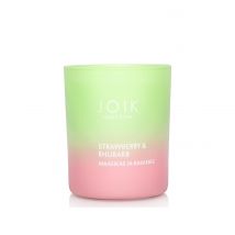 JOIK Scented Candle - Strawberry & Rhubarb