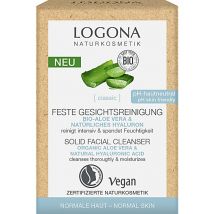 Logona Solid Facial Cleanser - organic Aloe Vera & natural Hyaluron...
