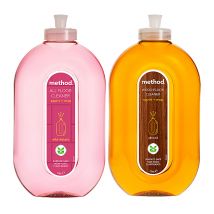 Method Rhubarb All Purpose & Wood Floor Cleaner Bundle
