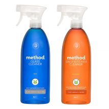 Method Glass Cleaner & Daily Kitchen Spray Bundle