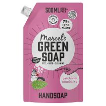 Marcel's Green Soap Hand Soap Patchouli & Cranberry 500ml Refill
