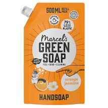 Marcel's Green Soap Hand Soap Orange & Jasmine 500ml Refills