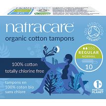 Natracare Organic Cotton Non-Applicator Tampons - Regular (pack of ...