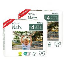 ECO by Naty Pull Up Pants: Size 4 Maxi/Maxi Plus Bundle (2 packs of...