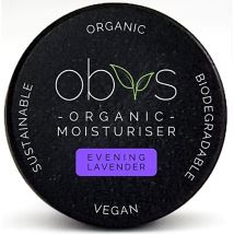 Obvs Skincare Organic Moisturiser - Evening Lavender