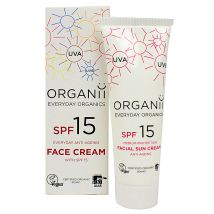 Organii Anti-Ageing Facial Sun Cream SPF15