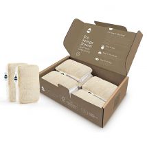Seep Compostable Sponge With Loofah Scourer - 12 Pack
