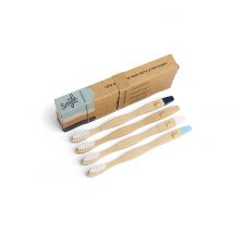 Smyle Bamboo Toothbrushes - 4 Pack