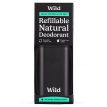 Wild Fresh Cotton & Sea Salt Refillable Deodorant - Black Case