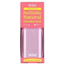 Wild Cherry Blossom Refillable Deodorant - Pink Case