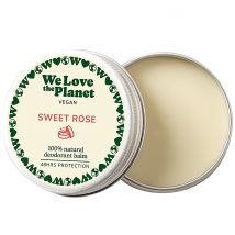 We Love The Planet Vegan Deodorant Balm - Sweet Rose