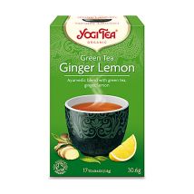 Yogi Tea Green Tea With Ginger & Lemon Tea (17 Bags)