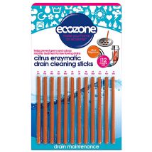 Ecozone Citrus Enzymatic Drain Cleaning Sticks