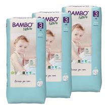 Bambo Nature Windel Größe 3 Sparpackung (156 Stück)