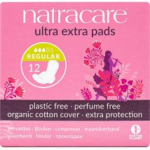 Natracare Ultra Extra Pads (Normal, Long & Super) - Damenbinden (No...