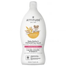 Attitude Oatmeal Sensitive Natural Baby Care Liquide Vaisselle & Bi...