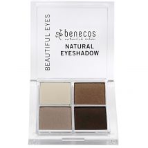 Benecos Ombre à Paupieres Quattro - Coffee & Cream