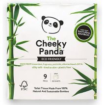 The Cheeky Panda Papier Toilette en Bambou - 9 rouleaux