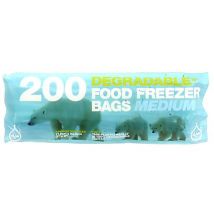 D2W - Sac Degradable de Congelation - 200 Taille : Moyen