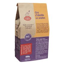 Droguerie Ecologique Cire d'Abeille en Pepites 400gr