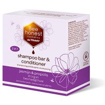 Bee Honest Shampooing & Apres-Shampooing Solide Jasmin & Propolis
