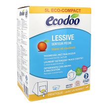 Ecodoo Lessive Liquide Concentree Pêche 5L Bag In Box