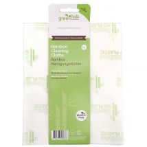 Greenhub Chiffons de Nettoyage en Bambou (5 pcs)