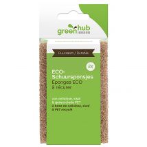 Greenhub Éponges ECO à Recurer (2pcs)