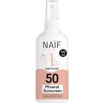 Naïf Spray Solaire SPF50 (pour bebes & enfants) 100ml