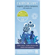 Natracare Tampons en Coton Bio avec Applicateur Regular 16pcs (Regu...