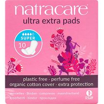 Natracare Ultra Extra Serviettes Hygieniques Super 10pcs (Super)