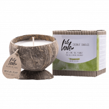 We Love The Planet Bougie Noix de Coco au Darjeeling