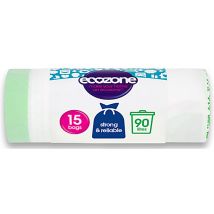 Ecozone Sacs à Ordures Biodegradables 90L