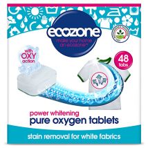 Ecozone Pure Oxygen Tablettes Blanchissantes pour Linge Blanc