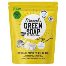 Marcel's Green Soap Vaatwascapsules 25 stuks